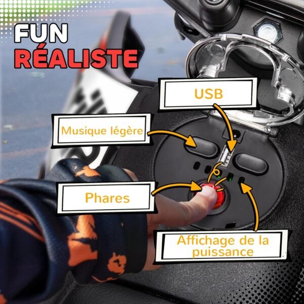 Booster Moto Electrique Enfant 6