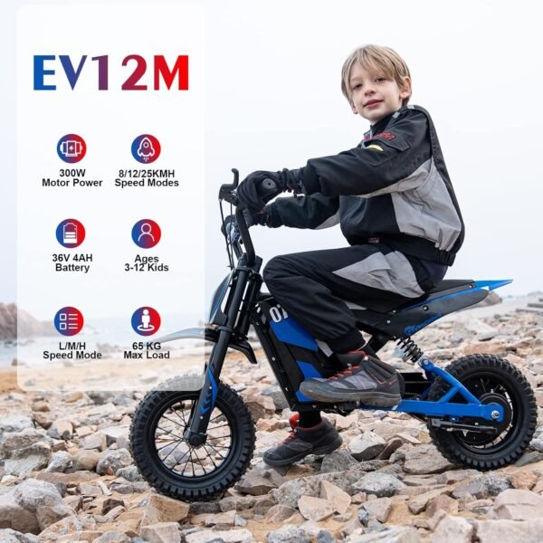 Crossshopper Moto Cross Enfants Electrique 2