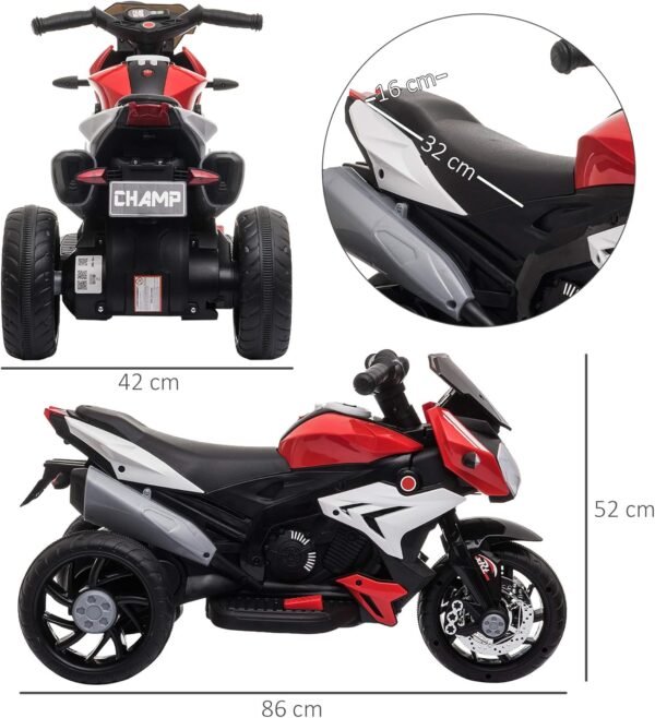 Groupon Moto Electrique Police pour Enfant de 3 Ans 5