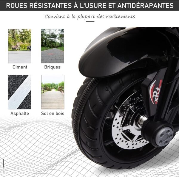 Groupon Moto Electrique Police pour Enfant de 3 Ans 6
