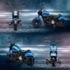 Harley Davidson Jaune Electrique Moto Enfant 8
