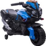 Homcom Moto Electrique pour Enfant Metal Noir 1