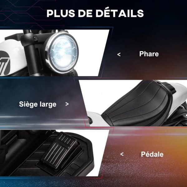 Mini Moto Electric de Sircuit Indor pour Enfants 7