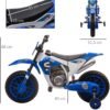 Moto 125 Electrique Siege Enfant 5