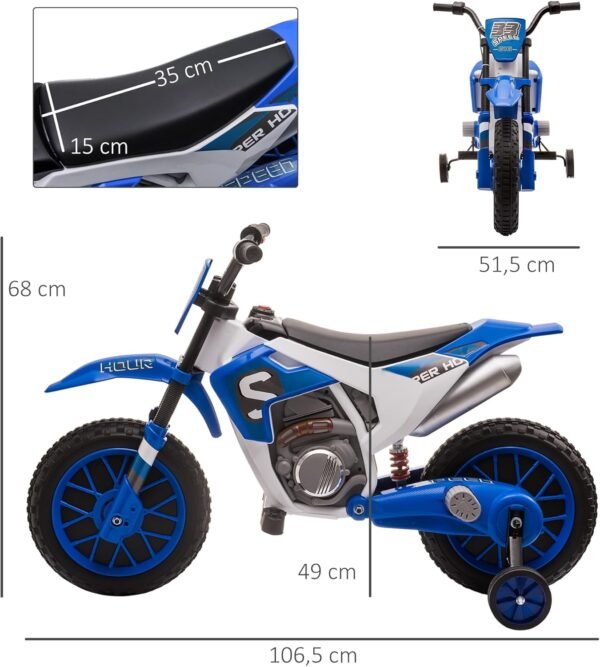 Moto 125 Electrique Siege Enfant 5