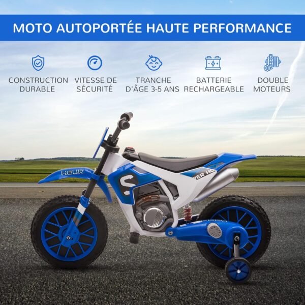 Moto 125 Electrique Siege Enfant 6