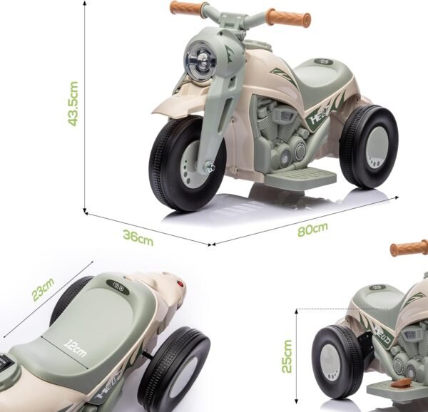 Moto 3 Roue Electrique Enfant 5