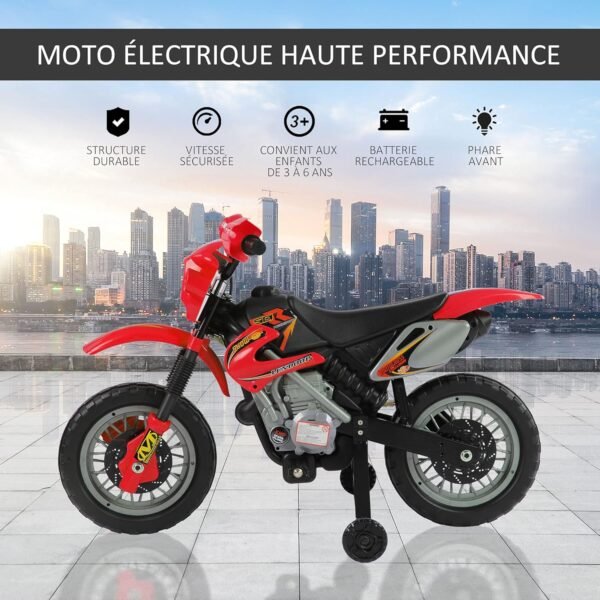 Moto Crooss Electrique Enfant 3