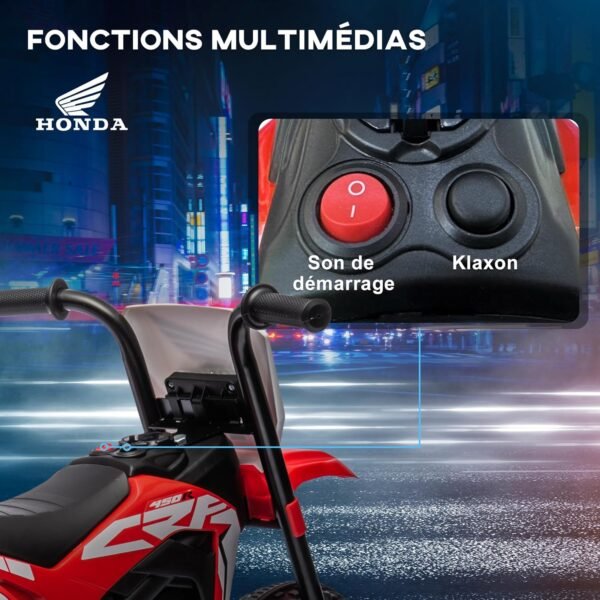 Moto Cross Electrique Enfant 4