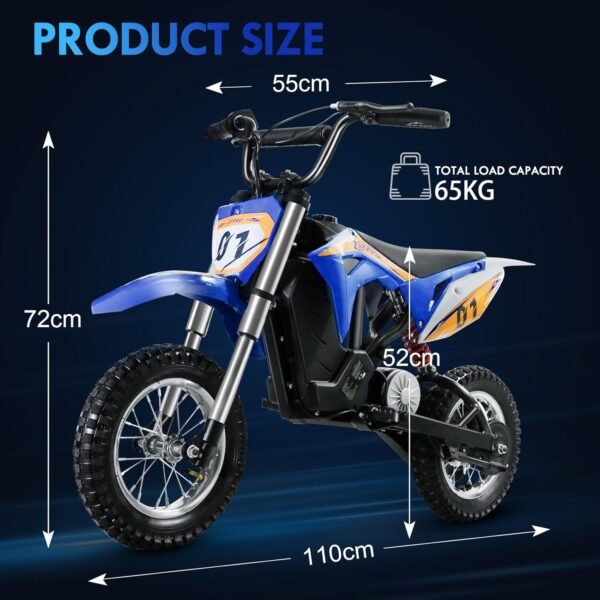 Moto Cross Electrique Enfant 7 Ans 4