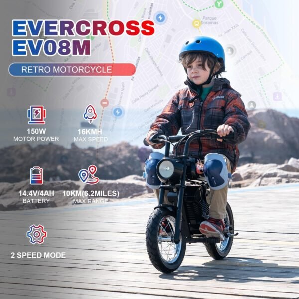 Moto Cross Electrique Enfant 8 Ans 2