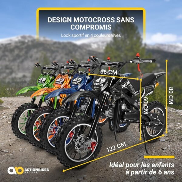Moto Cross Enfant Electrique Mx 8