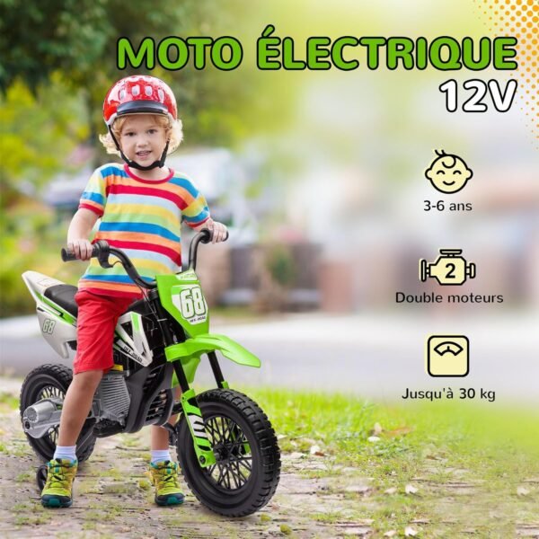 Moto Cross pour Enfant 4 Zns Electrique 6