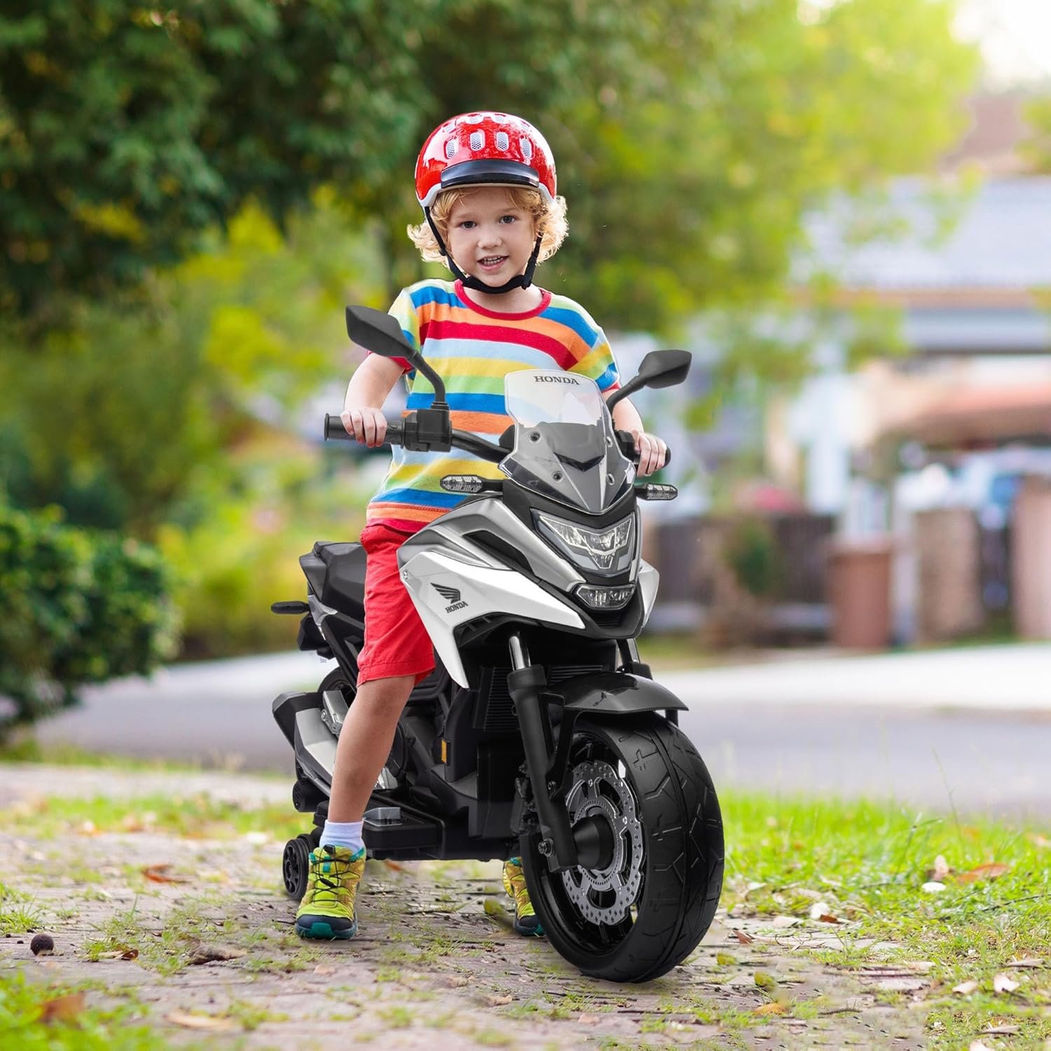 Moto Electrique pour Enfant Sans Roulette