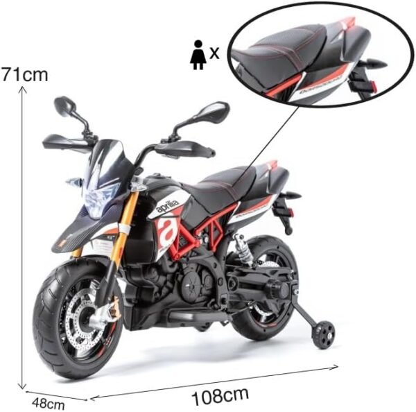 Moto Ducati Gp Electrique pour Enfant 12 Volts Peg-pérego 9