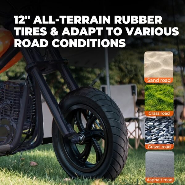 Moto Electric Trial pour Enfants de 12ans 4