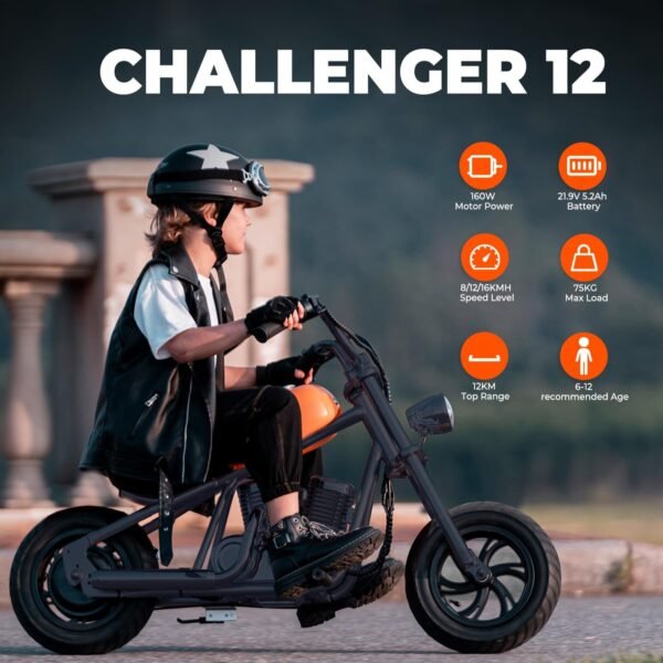 Moto Electric Trial pour Enfants de 12ans 5