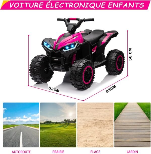 Moto Electrique 12v Enfant 4 Ans Jouéclub 6