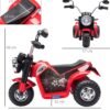 Moto Electrique 3 Roues Enfant Rouge Smoby 5