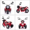 Moto Electrique 3 Roues Enfant Rouge Smoby 8