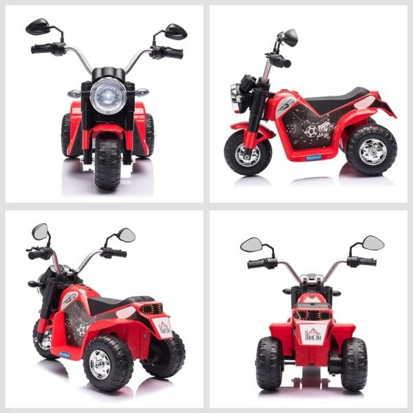 Moto Electrique 3 Roues Enfant Rouge Smoby 8
