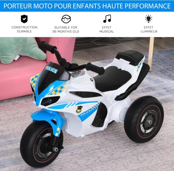 Moto Electrique 500 Watt Enfant Avecstabilisateur 6