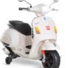Moto Electrique Blanc Enfant en Plastique 1