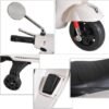 Moto Electrique Blanc Enfant en Plastique 9