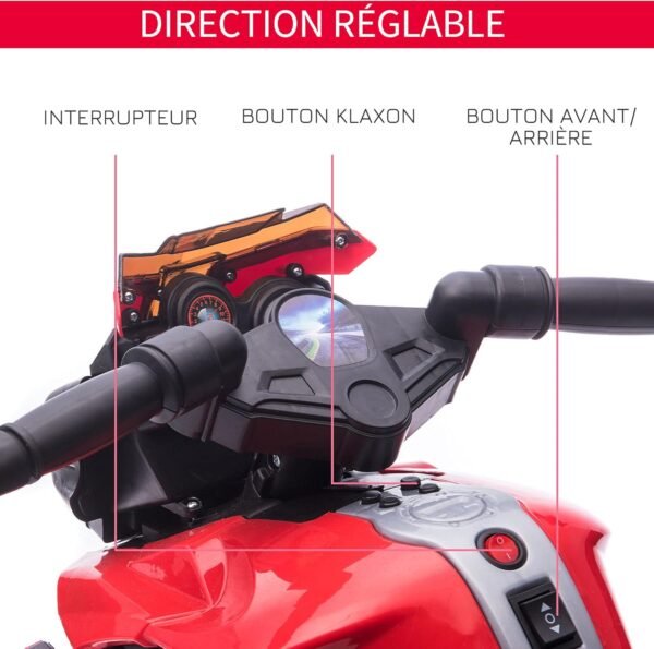 Moto Electrique Ducatie Enfant 6