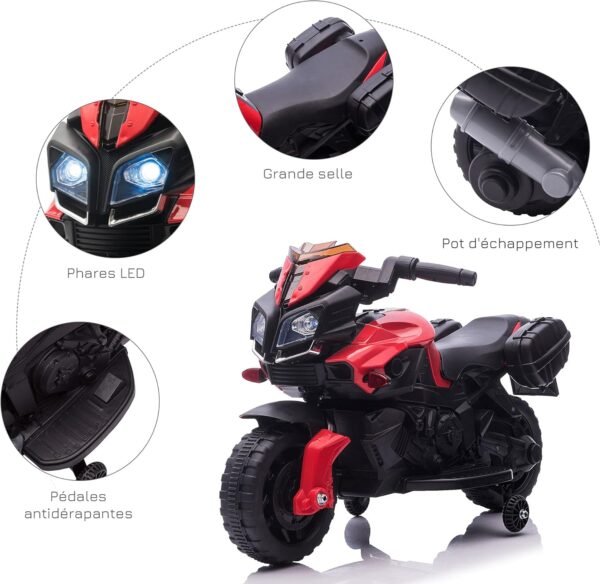 Moto Electrique Ducatie Enfant 8