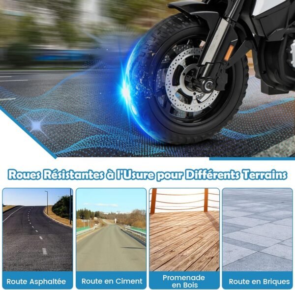 Moto Electrique Enfant 12 V 6km H 5