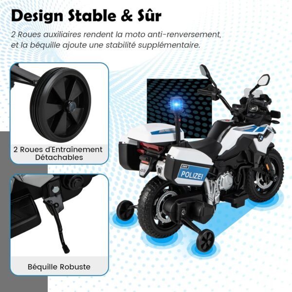 Moto Electrique Enfant 12 V 6km H 7