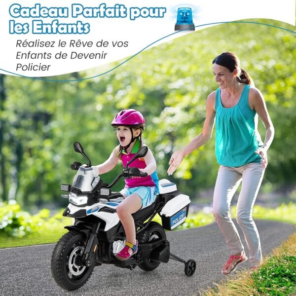 Moto Electrique Enfant 12 V 6km H 8