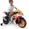 Moto Electrique Enfant 12v Orange 2