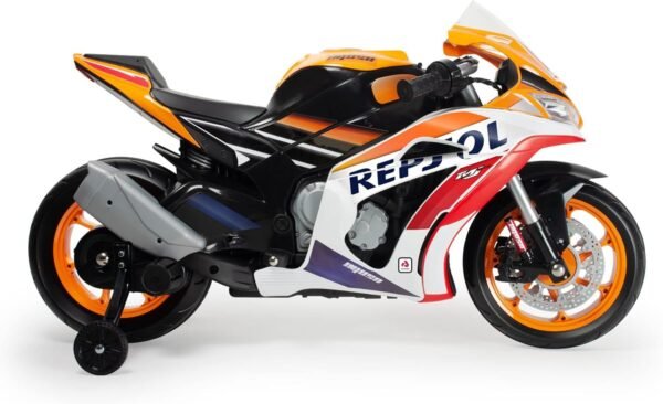 Moto Electrique Enfant 12v Orange 3