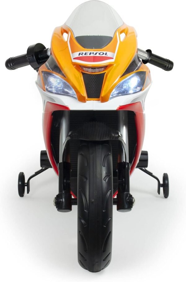 Moto Electrique Enfant 12v Orange 5