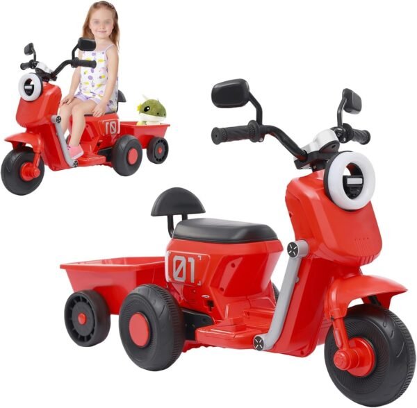 Moto Electrique Enfant 3 Ans Pneu Caoutchouc 1