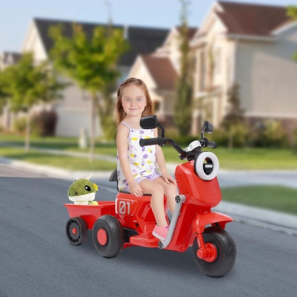 Moto Electrique Enfant 3 Ans Pneu Caoutchouc 3