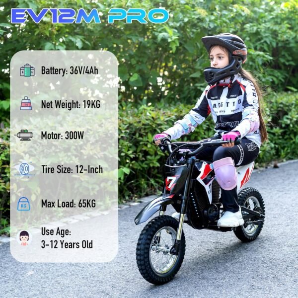 Moto Electrique Enfant 3 Ans Pneu Gomme 2
