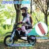 Moto Electrique Enfant 3 Ans Pneu Gomme 4