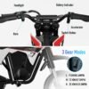 Moto Electrique Enfant 3 Ans Pneu Gomme 6