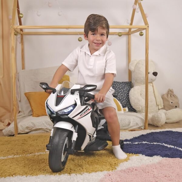 Moto Electrique Enfant 3 Ans Vrai Pneu 3