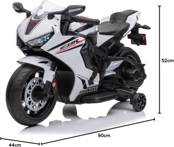 Moto Electrique Enfant 3 Ans Vrai Pneu 4