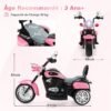 Moto Electrique Enfant 3 Rou Fille 6