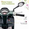 Moto Electrique Enfant 6 Volt Verte 4