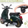 Moto Electrique Enfant 6 Volt Verte 6