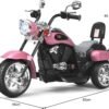 Moto Electrique Enfant Rose 5