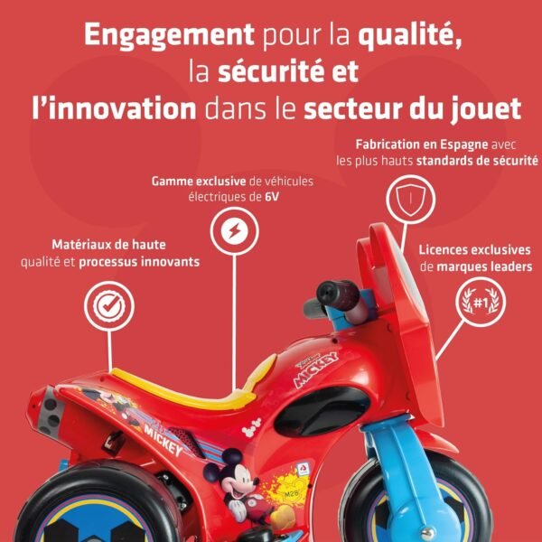 Moto Electrique Mickey pour Enfant 119 3