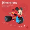 Moto Electrique Mickey pour Enfant 119 5