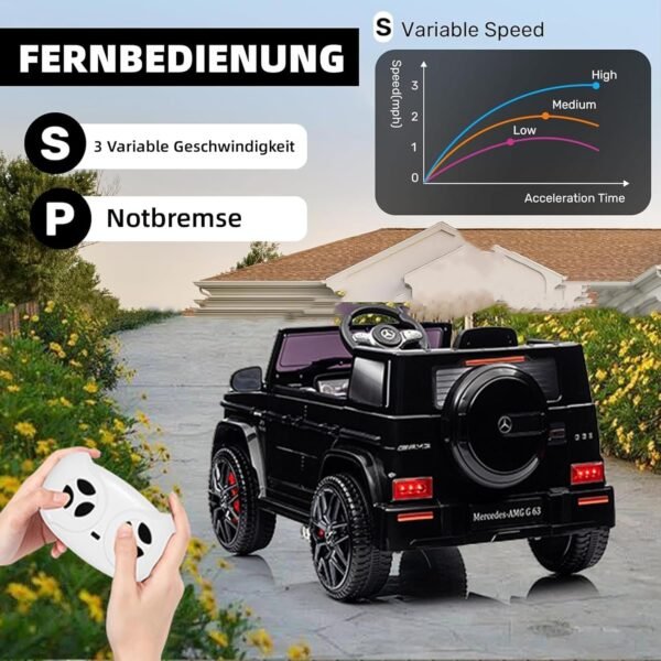Moto Electrique pour Enfants 12 Mois avec Telecommande Parentale 5